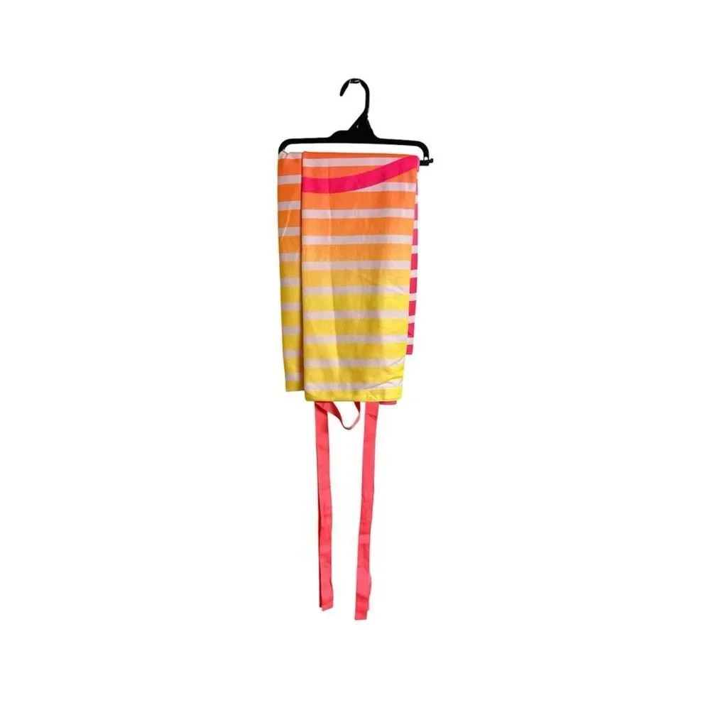 VICTORIA'S SECRET Stripe Beach Towel